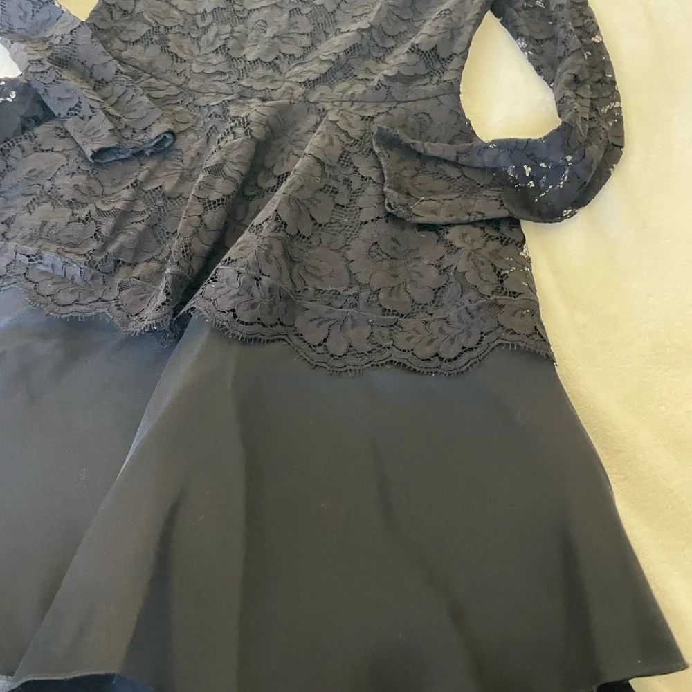 Cushnie Et Ochs Whimsical Silk Lace Sierra Dress - Picture 6 of 14